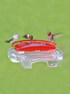 Wild Birds Unlimited Decorative Window Hummingbird Feeder