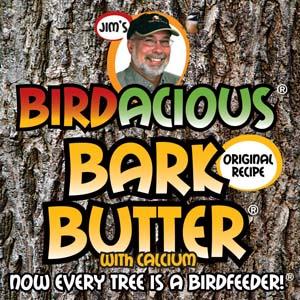 Jim's Birdacious Bark Butter
